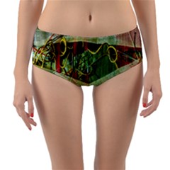 Hidden Strings Of Purity 7 Reversible Mid-waist Bikini Bottoms by bestdesignintheworld