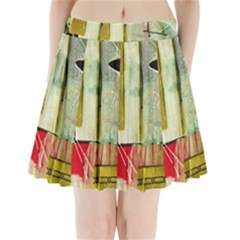 Hidden Strings Of Purity 5 Pleated Mini Skirt by bestdesignintheworld