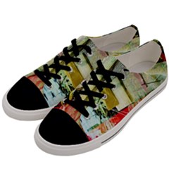 Hidden Strings Of Purity 5 Men s Low Top Canvas Sneakers by bestdesignintheworld