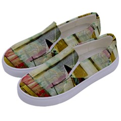 Hidden Strings Of Purity 5 Kids  Canvas Slip Ons by bestdesignintheworld