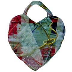 Hidde Strings Of Purity 2 Giant Heart Shaped Tote by bestdesignintheworld