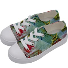 Hidde Strings Of Purity 2 Kids  Low Top Canvas Sneakers by bestdesignintheworld