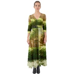 Highland Park 19 Button Up Boho Maxi Dress