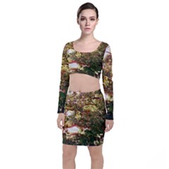 Highland Park 18 Long Sleeve Crop Top & Bodycon Skirt Set by bestdesignintheworld