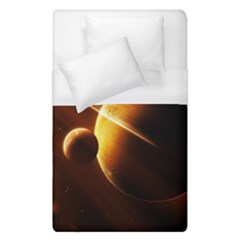 Planets Space Duvet Cover (single Size) by Sapixe