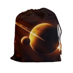 Planets Space Drawstring Pouches (xxl) by Sapixe