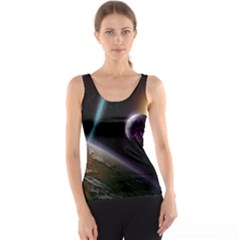 Planets In Space Tank Top by Sapixe