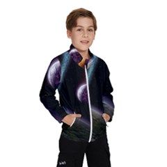 Planets In Space Wind Breaker (kids) by Sapixe