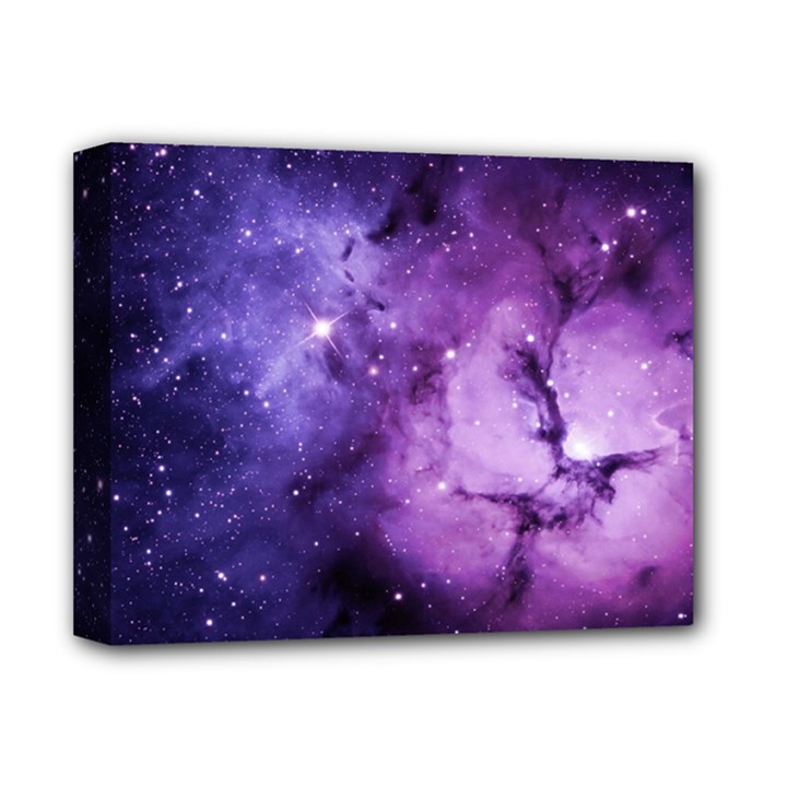 Purple Space Deluxe Canvas 14  x 11 