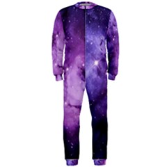 Purple Space Onepiece Jumpsuit (men)  by Sapixe