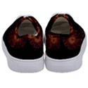 Red Flower Blooming In The Dark Kids  Classic Low Top Sneakers View4