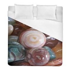 Rain Flower Stones Is A Special Type Of Stone Found In Nanjing, China Unique Yuhua Pebbles Consistin Duvet Cover (full/ Double Size) by Sapixe