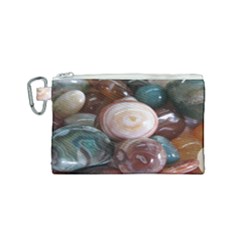 Rain Flower Stones Is A Special Type Of Stone Found In Nanjing, China Unique Yuhua Pebbles Consistin Canvas Cosmetic Bag (small) by Sapixe