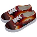 Red Fantasy Kids  Classic Low Top Sneakers View2