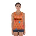 Roof Brick Colorful Red Roofing Sport Tank Top  View1