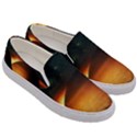 Saturn Rings Fantasy Art Digital Men s Canvas Slip Ons View3