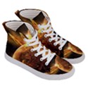 Sci Fi Planet Women s Hi-Top Skate Sneakers View3