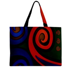 Simple Batik Patterns Zipper Mini Tote Bag by Sapixe