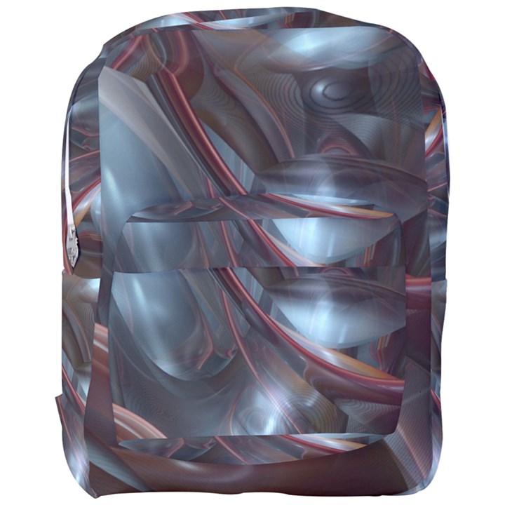 Shells Around Tubes Abstract Full Print Backpack