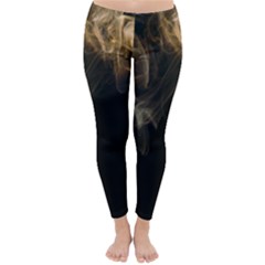 Smoke Fume Smolder Cigarette Air Classic Winter Leggings by Sapixe