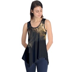 Smoke Fume Smolder Cigarette Air Sleeveless Tunic by Sapixe