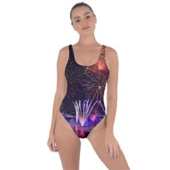 Singapore The Happy New Year Hotel Celebration Laser Light Fireworks Marina Bay Bring Sexy Back Swimsuit by Sapixe