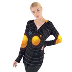 Solar System Tie Up Tee by Sapixe