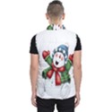 Snowman With Scarf Men s Puffer Vest View2