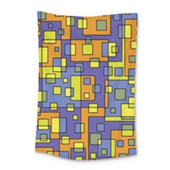 Square Background Background Texture Small Tapestry by Sapixe