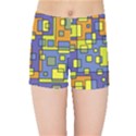 Square Background Background Texture Kids Sports Shorts View1