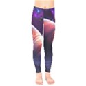 Space Art Nebula Kids  Legging View1