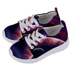 Space Art Nebula Kids  Lightweight Sports Shoes by Sapixe