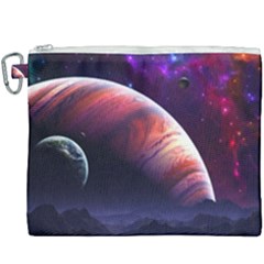 Space Art Nebula Canvas Cosmetic Bag (xxxl) by Sapixe