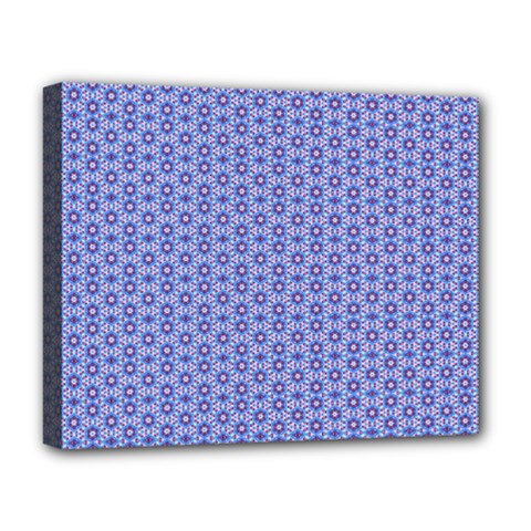 Delicate Tiles Deluxe Canvas 20  X 16   by jumpercat