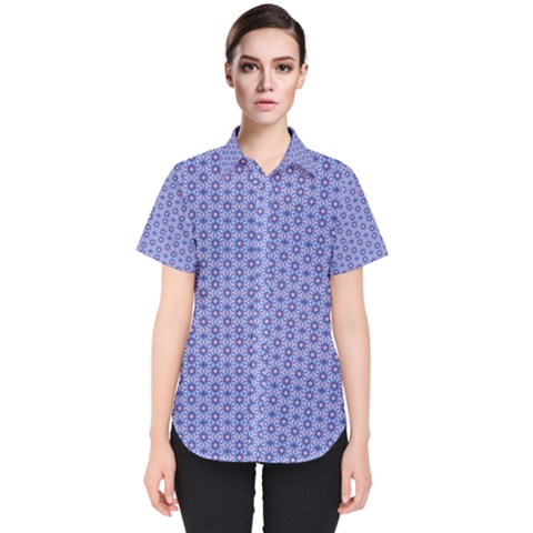 Delicate Tiles Women s Short Sleeve Shirt by jumpercat