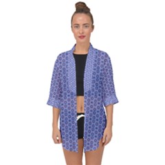 Delicate Tiles Open Front Chiffon Kimono by jumpercat