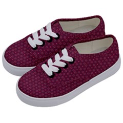 Ethnic Delicate Tiles Kids  Classic Low Top Sneakers by jumpercat