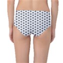 Abstract Pattern Mid-Waist Bikini Bottoms View2