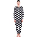 Checker Black and White OnePiece Jumpsuit (Ladies)  View1