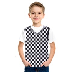 Checker Black And White Kids  Sportswear by jumpercat