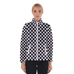 Checker Black And White Winterwear by jumpercat