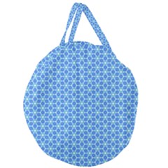 Fresh Tiles Giant Round Zipper Tote