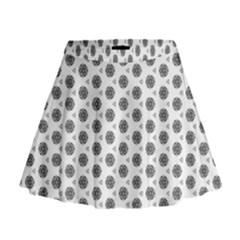 Abstract Pattern 2 Mini Flare Skirt by jumpercat