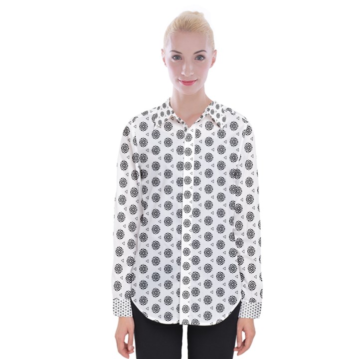 Abstract Pattern 2 Womens Long Sleeve Shirt