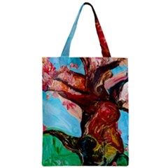 Big Coral Tree Zipper Classic Tote Bag