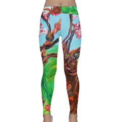 Coral Tree Blooming Classic Yoga Leggings by bestdesignintheworld