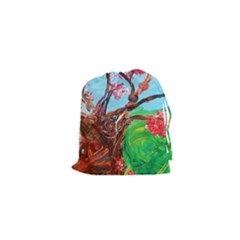 Coral Tree Blooming Drawstring Pouches (xs)  by bestdesignintheworld