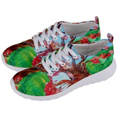 Coral Tree Blooming Men s Lightweight Sports Shoes by bestdesignintheworld