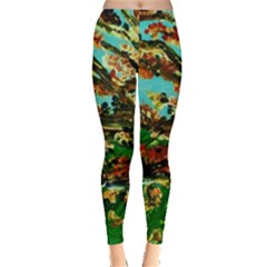 Coral Tree 1 Leggings  by bestdesignintheworld