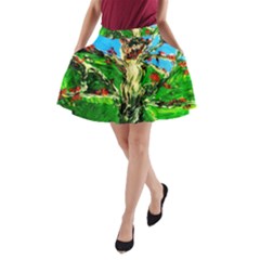 Coral Tree 2 A-line Pocket Skirt by bestdesignintheworld